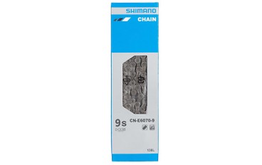Chaîne Shimano CN-E6070-9 9 vitesses 138 maillons